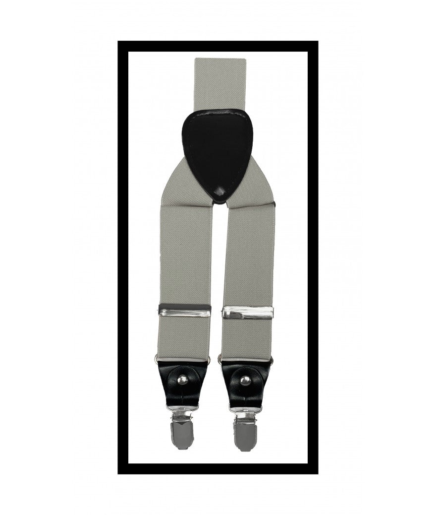 Brand Q Suspenders (Clip and Buttons)