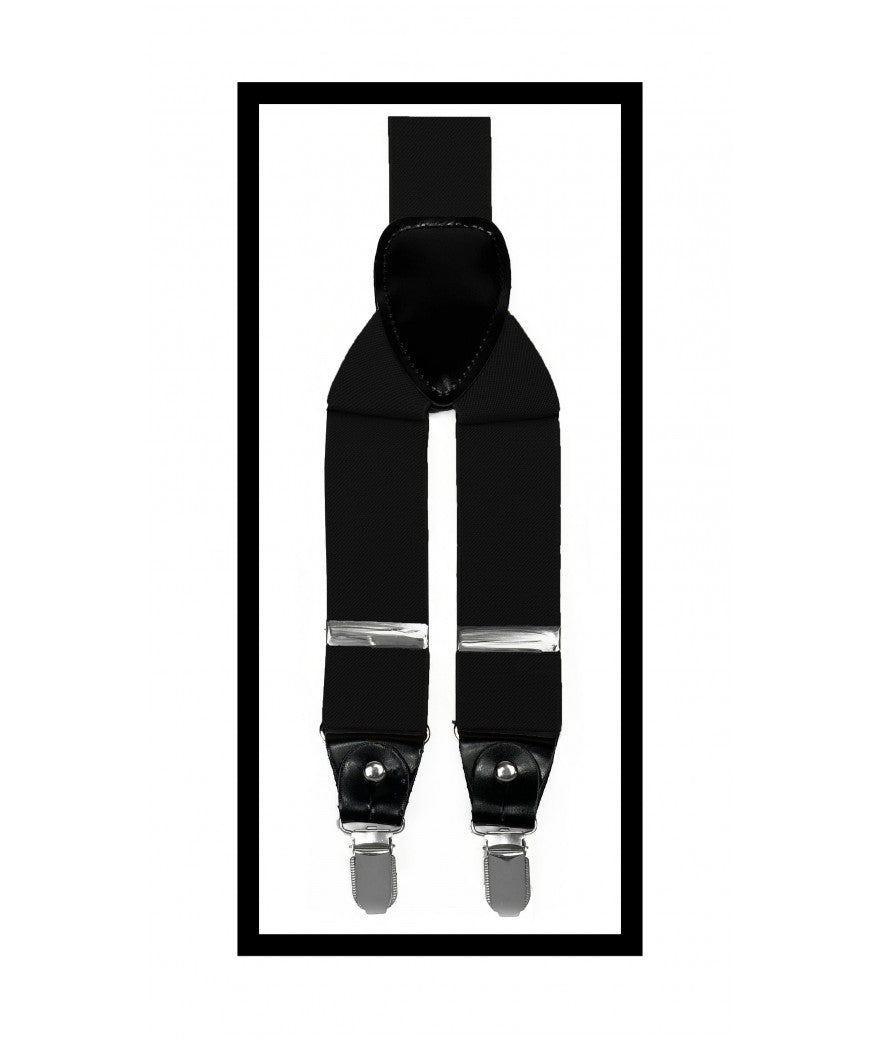 Brand Q Suspenders (Clip and Buttons)