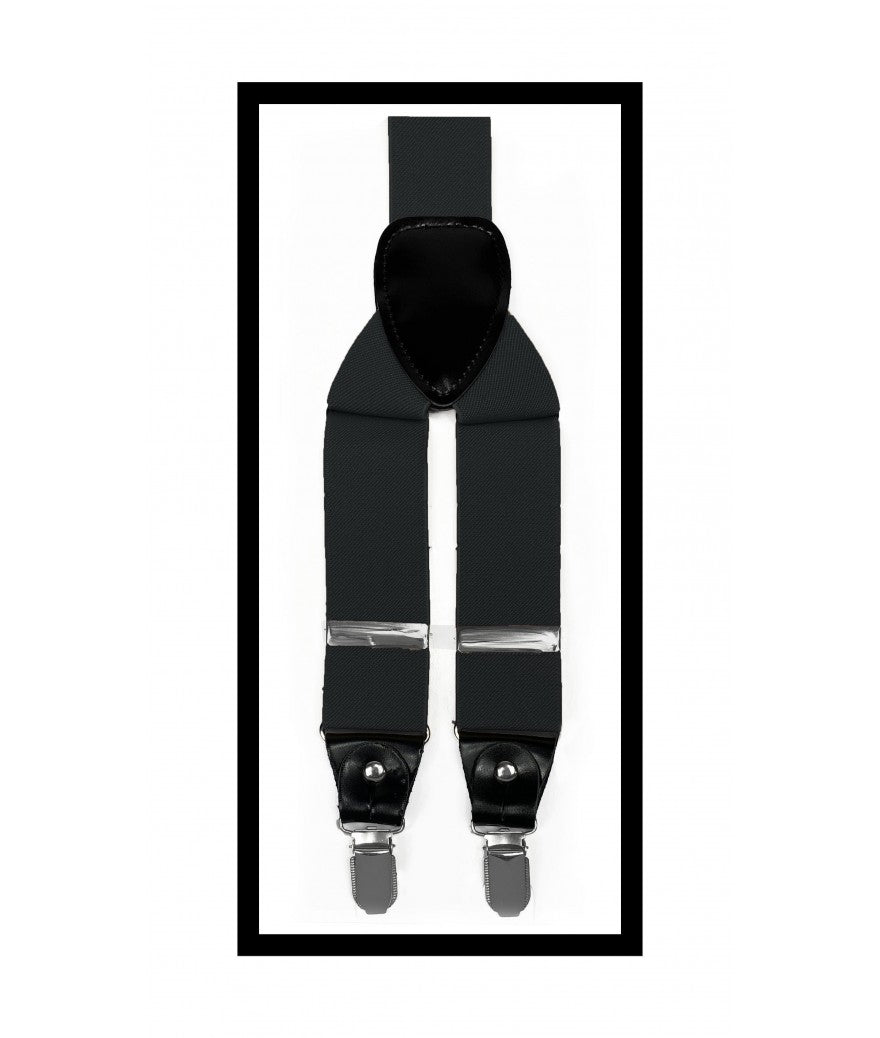 Brand Q Suspenders (Clip and Buttons)