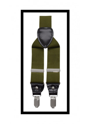 Brand Q Suspenders (Clip and Buttons)