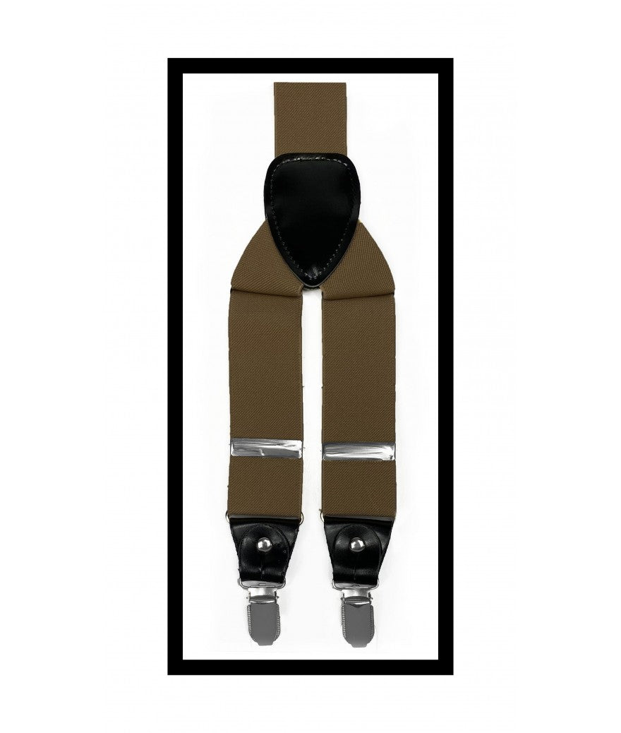 Brand Q Suspenders (Clip and Buttons)