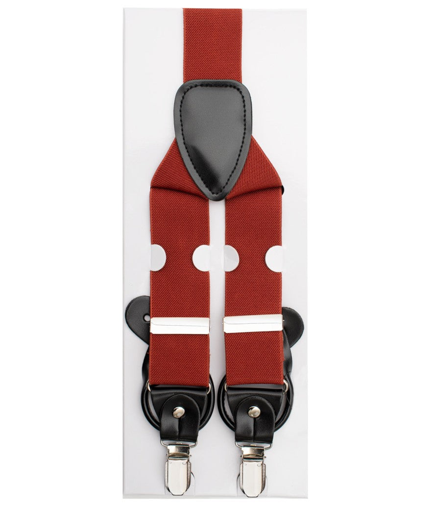 Brand Q Suspenders (Clip and Buttons)