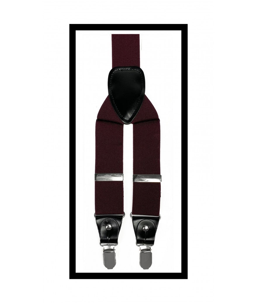 Brand Q Suspenders (Clip and Buttons)