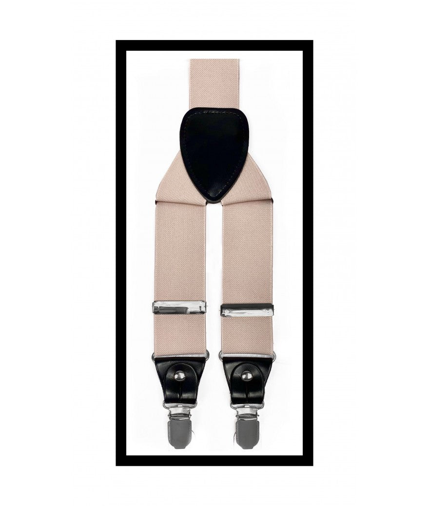 Brand Q Suspenders (Clip and Buttons)