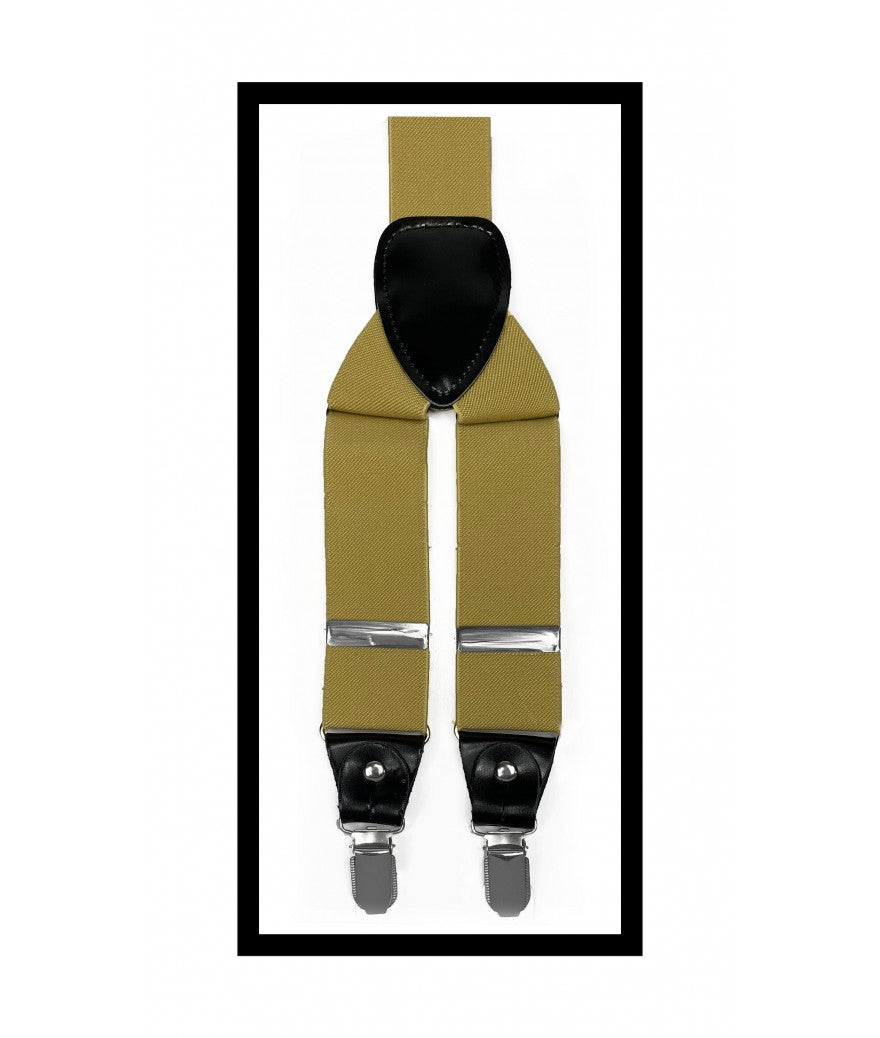 Brand Q Suspenders (Clip and Buttons)