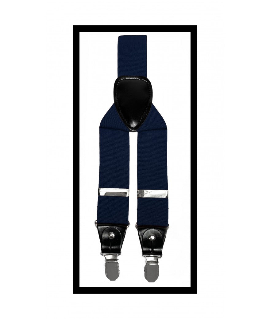 Brand Q Suspenders (Clip and Buttons)