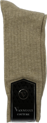 Vannucci Courture Solid Colored Dress Socks