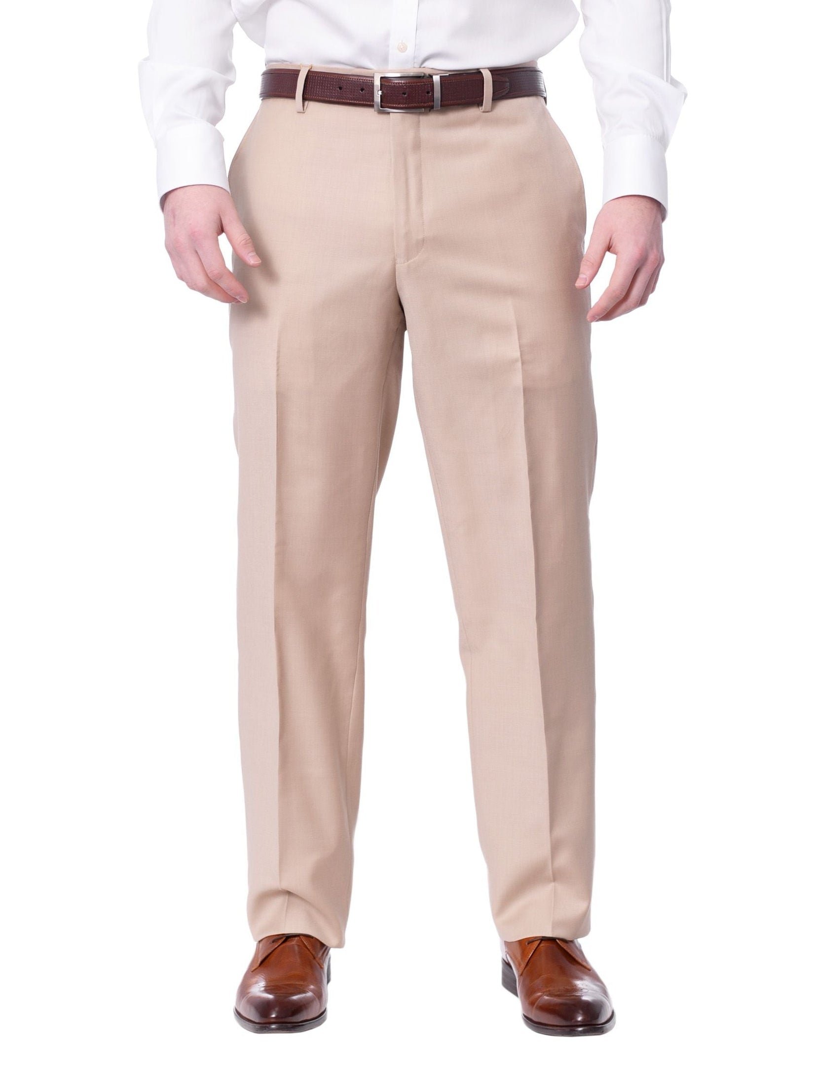 light tan casual dress pants Men's Beige Dress Pants
