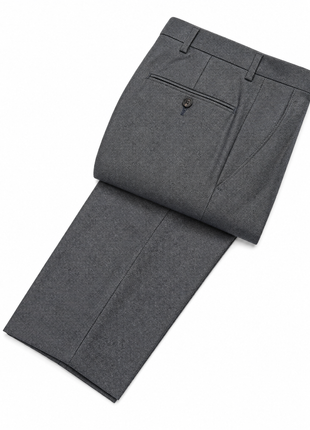 Polo Ralph Lauren Mens Gray Birdseye Notch Lapel Custom Fit 2-Button Wool Suit - 40L