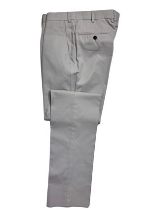 Ermenegildo Zegna Mens Solid Off-White Notch Lapel Classic Fit 2-Button Suit - 38R