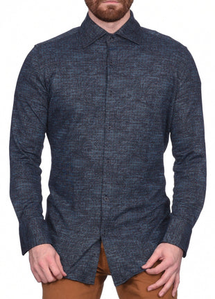 Montreux Men's 4 - Way Stretch Wrinkle Resistant Contemporary Fit Casual Shirt - The Suit Depot