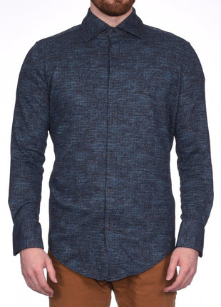 Montreux Men's 4 - Way Stretch Wrinkle Resistant Contemporary Fit Casual Shirt - The Suit Depot