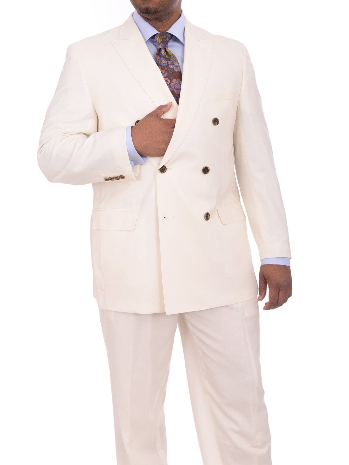 Shop Apollo King White 100 Wool Suit The Suit Depot