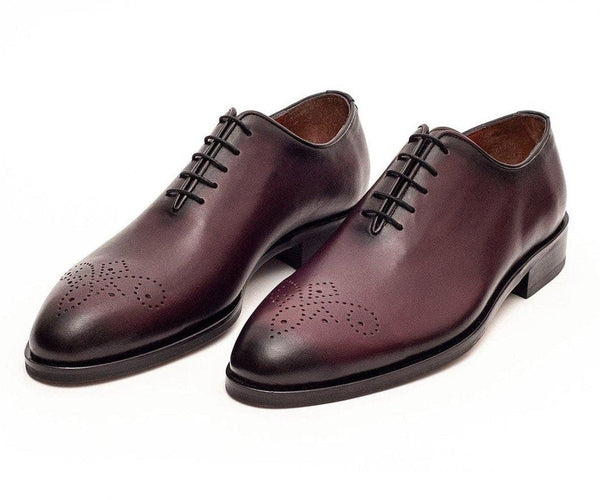 Brogue Shoes Burgundy Formal Shoes Mens Buy Burgundy Red Standard