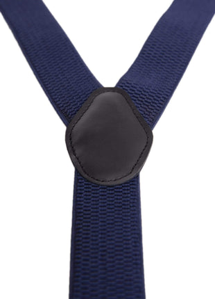 Ariston Suspenders Mens Button Black Leather Braces Adjustable Y Back Suspenders Xlong Available