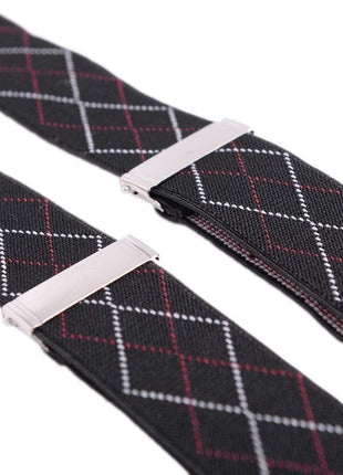 Ariston Suspenders Mens Button Brown Leather Braces Adjustable Y Back Suspenders Xlong Available