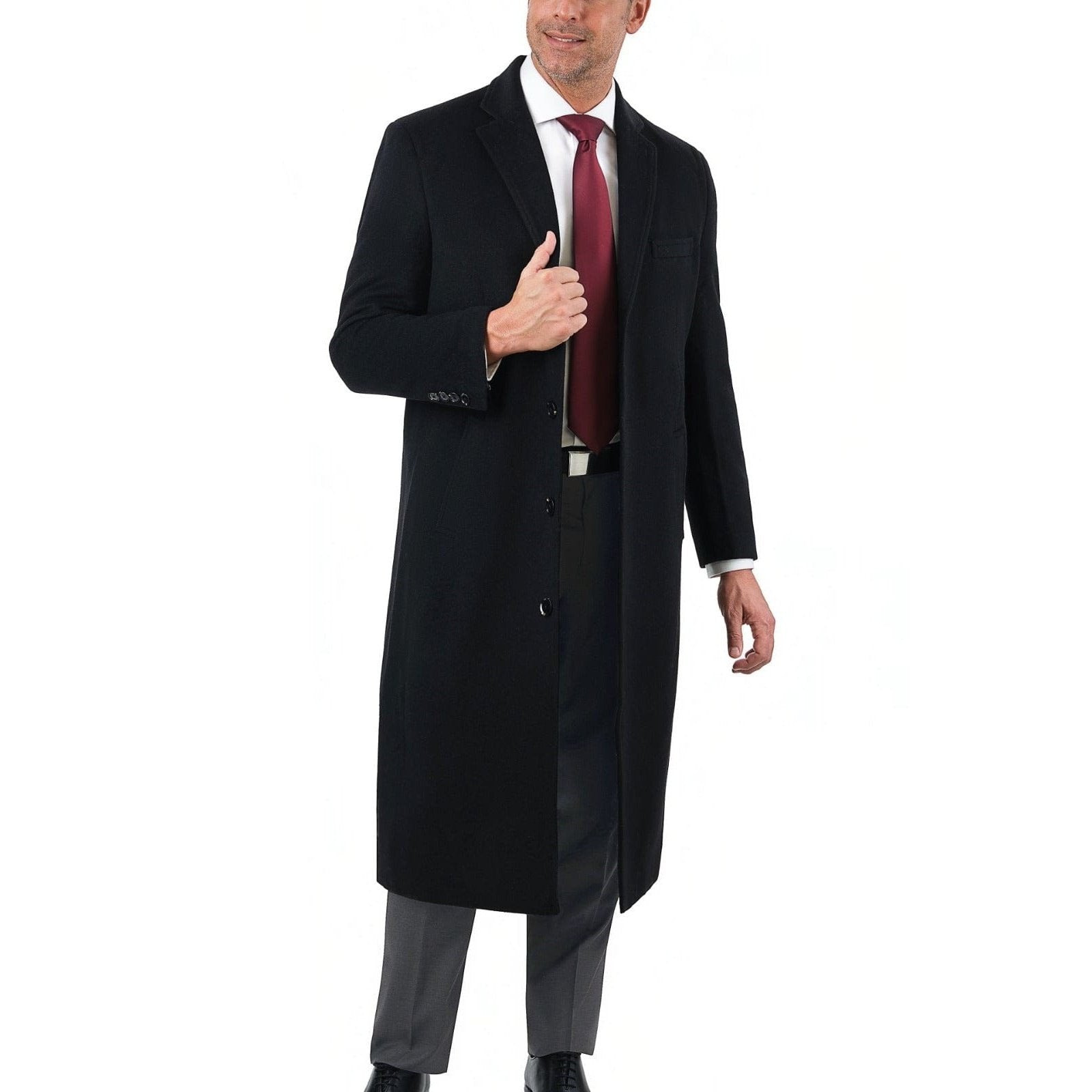 Shop Arthur Black Classic Fit Coat The Suit Depot