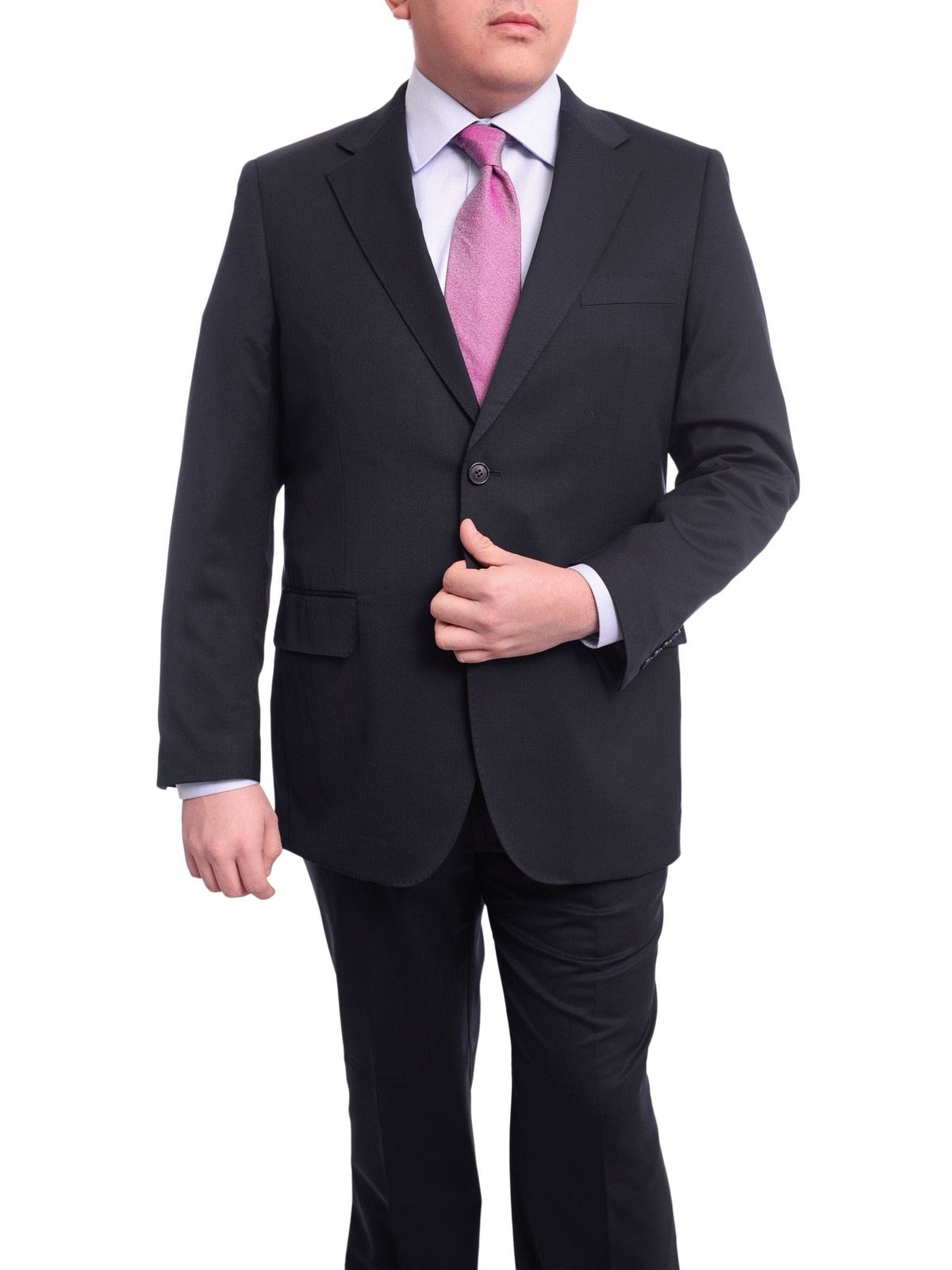 Shop Arthur Black Black Classic Fit Suit | The Suit Depot Shop Arthur Black Black Classic Fit Suit | The Suit Depot