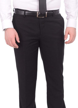 Bello TUXEDOS Men's Slim Fit 1 Button Shawl Lapel Tuxedo Jacket & Pants - Indigo Blue
