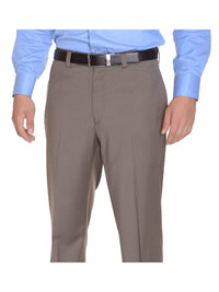 Thumbnail for Calvin Klein Sale Pants 30X30 Calvin Klein Classic Fit Taupe Brown Flat Front Washable Dress Pants