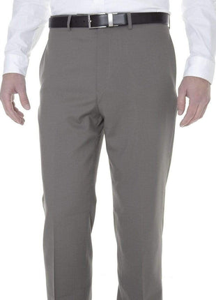 Calvin Klein Sale Pants 30X30 Calvin Klein Mens Slim Fit Taupe Herringbone Flat Front Wool Dress Pants