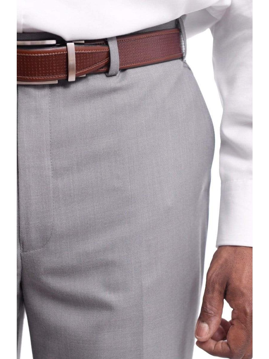 Shop Calvin Klein Slim Fit Gray Washable Dress Pants | The Suit Depot Shop Calvin Klein Slim Fit Gray Washable Dress Pants | The Suit Depot