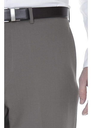 Calvin Klein Sale Pants Calvin Klein Mens Slim Fit Taupe Herringbone Flat Front Wool Dress Pants
