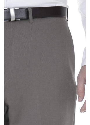 Calvin Klein Sale Pants Calvin Klein Mens Slim Fit Taupe Herringbone Flat Front Wool Dress Pants