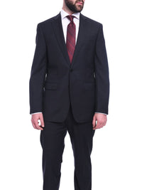 Thumbnail for Calvin Klein TWO PIECE SUITS 40R Calvin Klein Extreme Slim Fit Solid Charcoal Gray Two Button Wool Suit