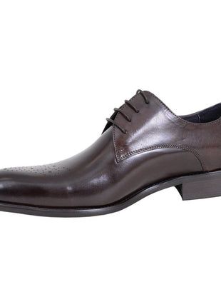 Carrucci Shoes For Amazon Carrucci Men's Genuine Leather Brown Lace Up Oxford Brogues Dress Shoes