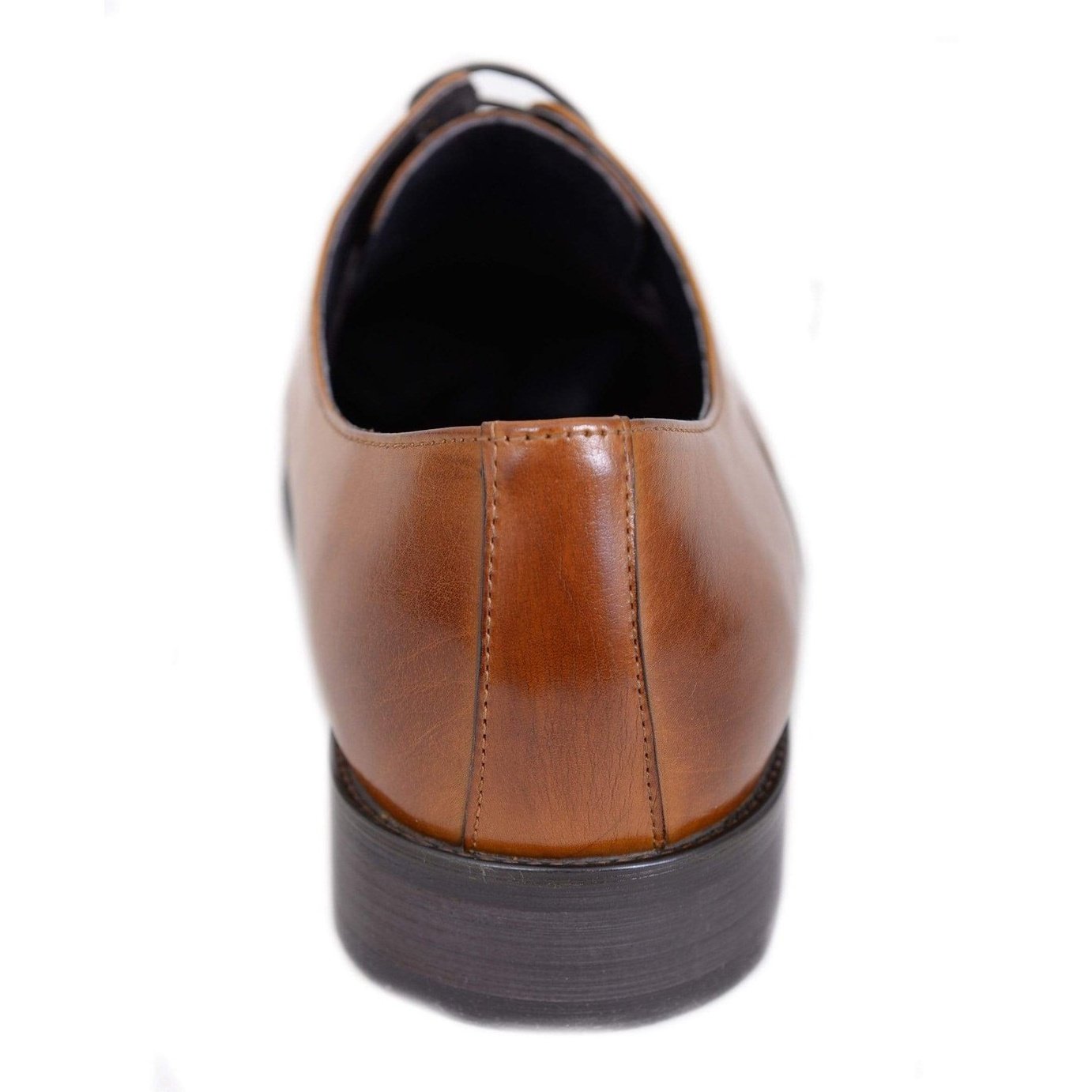 Carrucci Men's Genuine Leather Cognac Brown Lace Up Oxford Brogues Dress Shoes, 9 Carrucci Men's Genuine Leather Cognac Brown Lace Up Oxford Brogues Dress Shoes, 9