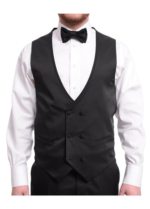 Cemden Sale Suits Cemden Slim Fit Black Sparkled One Button Three Piece Tuxedo Suit