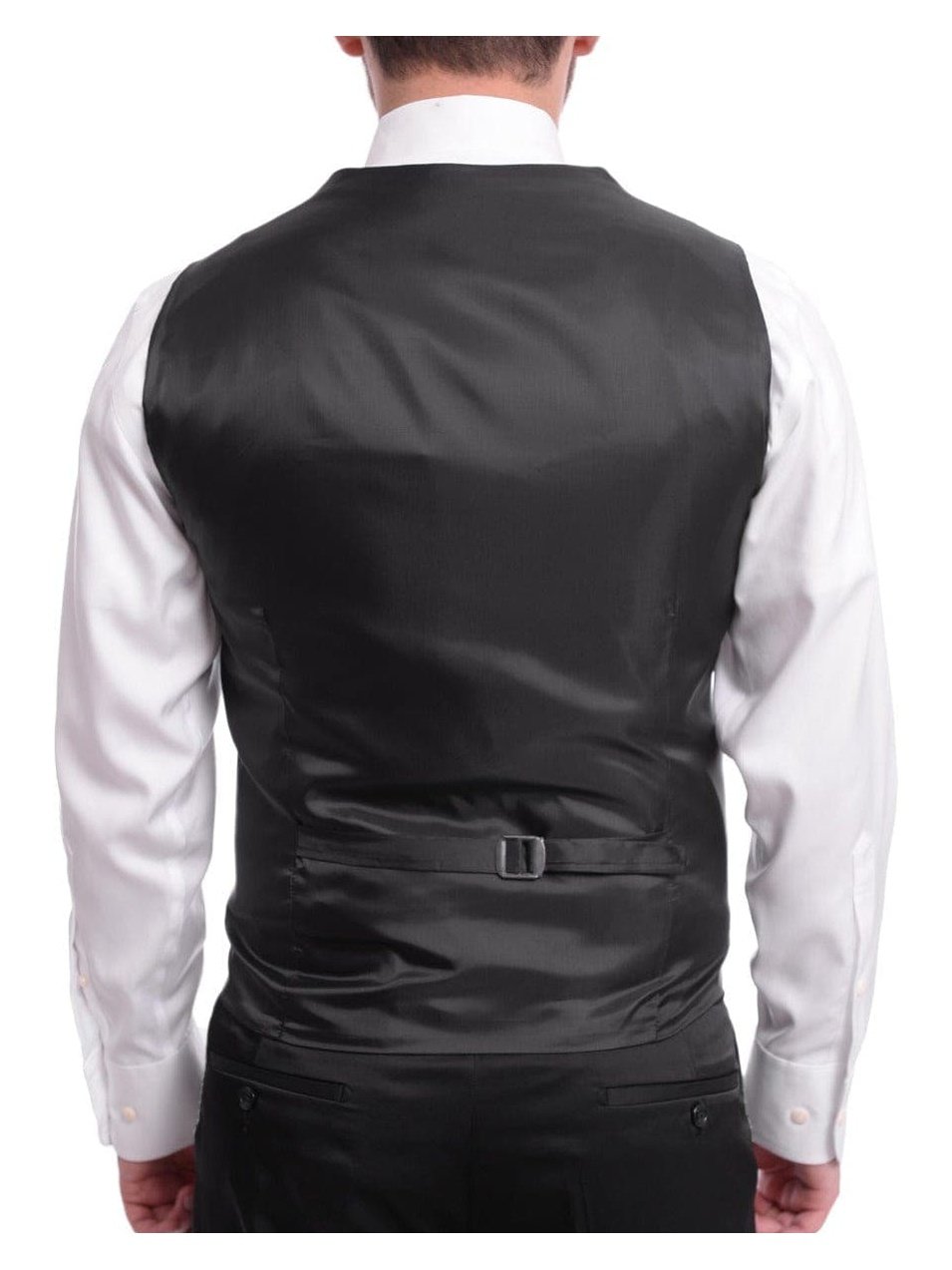Cemden Sale Suits Cemden Slim Fit Black Sparkled One Button Three Piece Tuxedo Suit