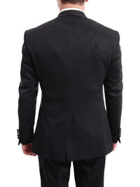 Thumbnail for Cemden Sale Suits Cemden Slim Fit Black Sparkled One Button Three Piece Tuxedo Suit