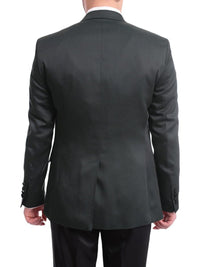 Thumbnail for Cemden Sale Suits Cemden Slim Fit Green Textured One Button Three Piece Tuxedo Suit