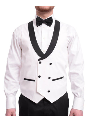 Cemden Sale Suits Cemden Slim Fit Textured White One Button Three Piece Tuxedo Suit