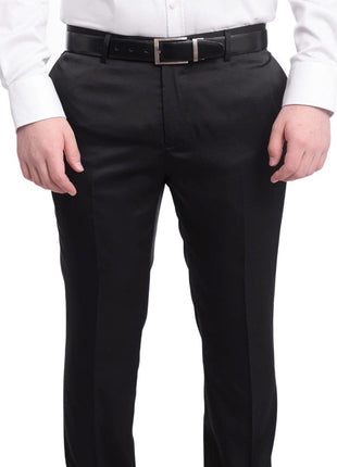 Cemden THREE PIECE SUITS Cemden Extra Slim Fit Burgundy With Black Diamond Check Three Piece Tuxedo