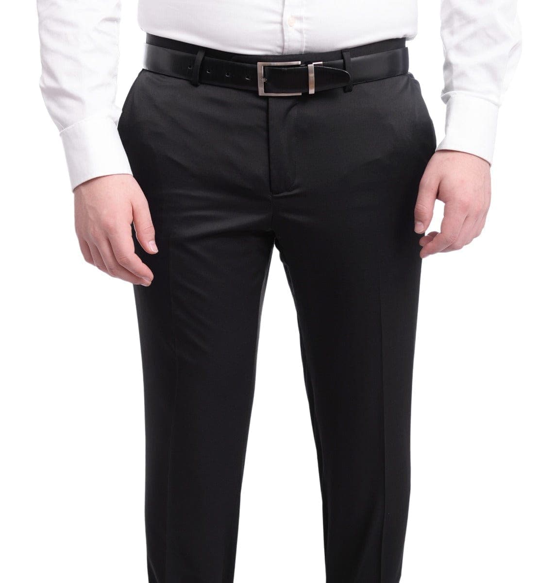 Cemden THREE PIECE SUITS Cemden Extra Slim Fit Gray With Black Diamond Check Three Piece Tuxedo