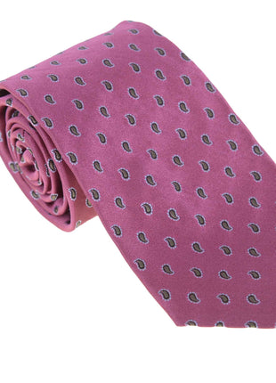 Cesare Attolini Ties For Amazon Cesare Attolini Napoli Mens Pink Green Paisley Motif Handmade Silk Necktie