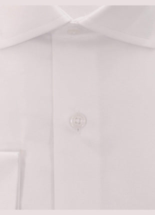 Christopher Lena SHIRTS Mens Slim Fit Solid Spread Collar Cotton Wrinkle Free Dress Shirt