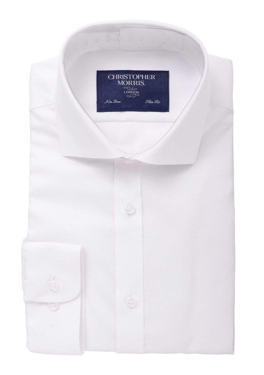 Christopher Morris Boys Bestselling Items 6 Christopher Morris Boys Solid White 100% Slim Fit Cotton Dress Shirt