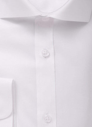 Christopher Morris Boys Bestselling Items Christopher Morris Boys Solid White 100% Slim Fit Cotton Dress Shirt