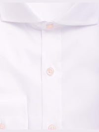 Thumbnail for Christopher Morris Mens Bestselling Shirts Christopher Morris Men's 100% Cotton Solid White Non-Iron Slim Fit Dress Shirt