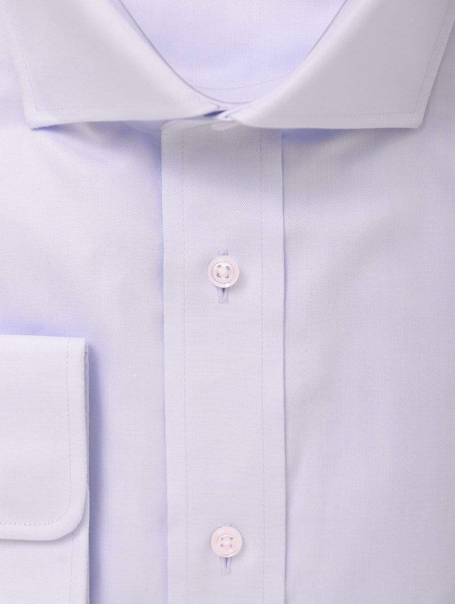 Christopher Morris Mens Bestselling Shirts Christopher Morris Mens Blue 100% Cotton Classic Fit Wrinkle Free Dress Shirt