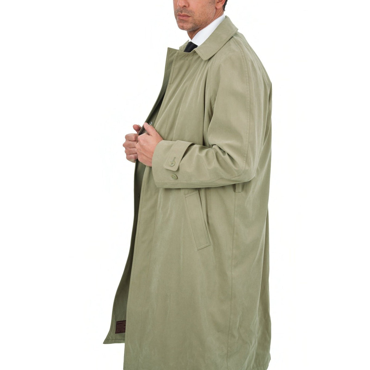 Men's Khaki Trench Coat