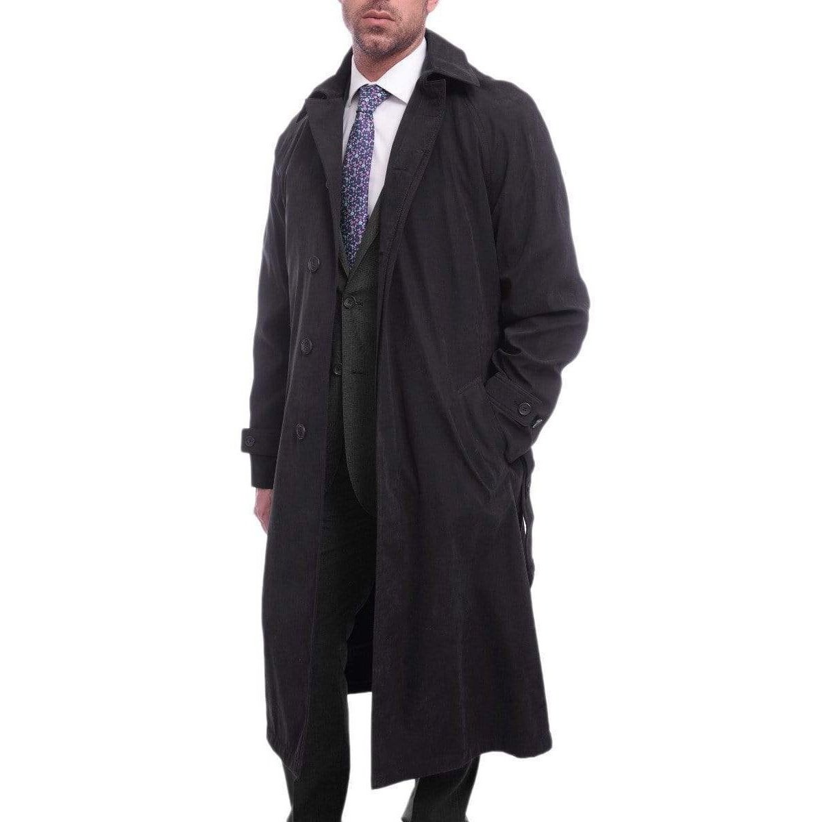 Shop Cianni Cellini Black Trench Coat | The Suit Depot