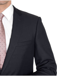 Thumbnail for close up of navy blue blazer lapel