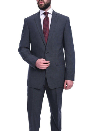 Davinci 36R Davinci Patterned Mens Suits