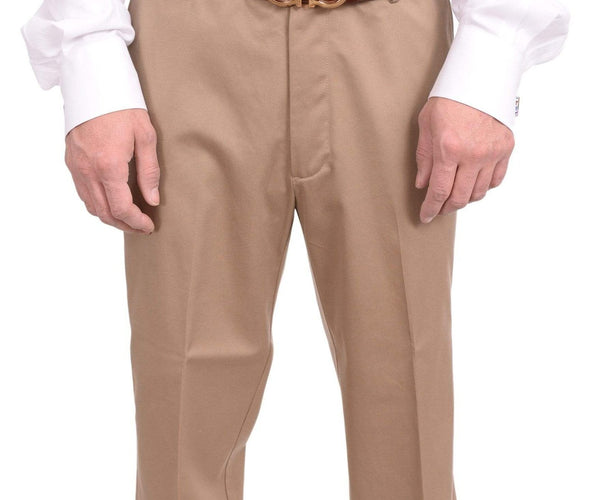 Shop Dockers Beige 100% Cotton Pants The Suit Depot