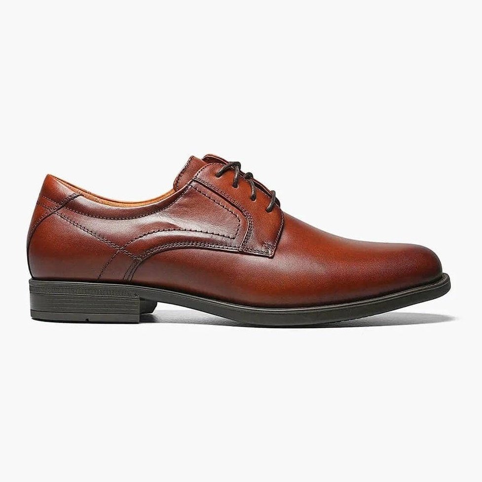 Florsheim Midtown Plain Toe Oxford 8 Men's Cognac Florsheim Midtown Plain Toe Oxford 8 Men's Cognac